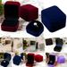 Naierhg Jewelry Earring Ring Display Storage Organizer Square Lid Open Box Case Gift