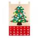 Final Clearance! Christmas Tree Countdown Advent Calendar Xmas Refrigerator Magnets Decorations Crafts Ornaments For Kids Favor Party Supplies