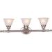 Maxim Lighting - Three Light Bath Vanity - Essentials-3 Light Early American