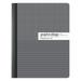 Office Depot Dual Ruled Marble Composition Book 7 1/2in x 9 3/4in College/Quadrille Ruled 100 Sheets Black/White 400-003-275