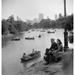 Central Park 1942. /Na Sailor And A Girl Overlooking The Lake In Central Park New York City. Photograph By Marjorie Collins 1942. Poster Print by (18 x 24)