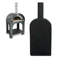 FANJIE Heavy Duty Outdoor Pizza Oven Cover Bread Oven BBQ Rain Dust Protector Cover