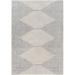Mark&Day Outdoor Area Rugs 8x8 Okswerd Global Indoor/Outdoor Light Gray Square Area Rug (7 10 Square)
