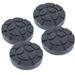 Colorfullrain Universal Set of 4 Round Heavy Duty Car Truck Post Lift Arm Pads for Auto Repair