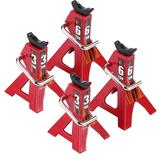 CNMF Lifting Jack Metal Simulation Jack Stands Axial Wraith Metal Jack Stand RED