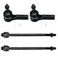 ECCPP Outer Tie Rod Ends Inner Tie Rod Ends ES80574 EV800098 2006 2007 2008 2009 2010 for Dodge Ram 1500