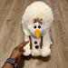 Disney Toys | Disney Frozen Hide Away Pet 14 Inch White Huggable Olaf Snowman Plush | Color: White | Size: Os