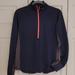Under Armour Tops | Hp Under Armour Cold Gear Navy Blue Half Zip Pullover Top, Sz. L, Activewear | Color: Blue/Pink | Size: L