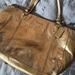 Coach Bags | Coach Gold Leather Bag, Like New. | Color: Gold | Size: Os