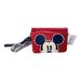 Disney Bags | Disney Parks Crossbody Wallet Purse Handbag Red White Blue Mickey Stars Stripes | Color: Blue/Red | Size: 6.5" X 4.5" X 2.5"