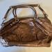 Coach Bags | Coach Madison Large Leather Sophia Satchel | Color: Brown/Purple | Size: 17”W X 9”H