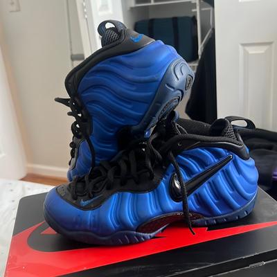 Nike Shoes | Blue Nike Air Foamposite Pros | Color: Blue | Size: 8