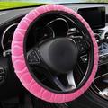 Car Steering Wheel Cover Plush Elastic Type Car Steering Wheel Cover Universal Car Steering Wheel Cover for Car Truck SUV Warm Anti Slip Auto Steering Wheel Cover