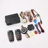 FYUU Keyless Entry Car Alarm System with Remote Engine Start and Push Start Stop Button