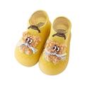 KaLI_store Toddler Shoes Kids Sneaker Lightweight Breathable Running Tennis Girls Shoes Yellow