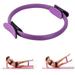 rygai Yoga Pilates Circle Gymnastic Aerobic Exercise Fitness Stretch Resistance Ring Blue