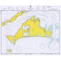 Nautical Chart - Marthas Vineyard ca. 1975 Poster Print by NOAA Historical Map and Chart Collection NOAA Historical Map and Chart Collection (24 x 18)