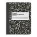 Staples Composition Notebook 7.5 x 9.75 Graph Ruled 80 Sheets Black/White 3/Pack ST55072CVS