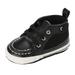 KaLI_store Sneakers for Toddlers Girls Sparkle Glitter Sneakers Low Top Casual Tennis Shoes for Toddler Little Girls Black