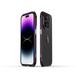 Mantto Aluminum Bumper Case For iPhone 14 Pro Slim Glossy Luxury Premium Metal Aluminum Pprotective Bumper Frame with Camera Lens Protector for iPhone 14 Pro Purple