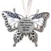 WQJNWEQ Christmas Creative Hollow Carving Exquisite Butterfly Memorial Family Pendant Christmas Tree Decoration Car Rearview