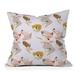 Society6 French Bulldog Pattern by Marta Barragan Camarasa Throw Pillow