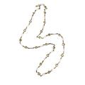 J. Crew Jewelry | J Crew Gold Tone Chain Link Fashion Necklace Long Swirl Safety Pin Look 15 In | Color: Gold | Size: Os