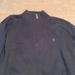 Polo By Ralph Lauren Sweaters | Men’s Polo By Ralph Lauren Double Knit Quarter Zip Pullover | Color: Black | Size: L