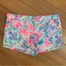 Lilly Pulitzer Bottoms | Lilly Pulitzer Girls Callahan Shorts Pink Print | Color: Blue/Pink | Size: 10g