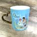 Disney Accessories | New Disney Cinderella & Prince Blue Ceramic Mug Gold Heart Shaped Handle | Color: Blue/Gold | Size: Os
