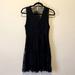 Free People Dresses | Free People Sexy Black Lace Dress. Size 4. | Color: Black | Size: 4