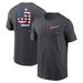 Men's Nike Anthracite San Diego Padres Americana T-Shirt
