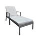 Topcraft Outdoor Wicker Lounge Chair with Cushion - N/A