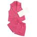Fsqjgq Summer Clothes for Girls Toddler Baby Girl Clothes Summer Toddler Girls Sleeveless Solid Colour Coat Vest Shorts Three Piece Outfits Set for Kids Clothes Size 120 Red