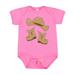 Inktastic Western Style Boy Boots Boys or Girls Baby Bodysuit