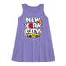 Instant Message - New York City Collage - Toddler & Youth Girls A-line Dress