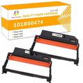 Toner H-Party Compatible Drum Unit for Xerox 101R00474 (106R02777) for Use inâ€‚Xerox WorkCentre 3215 3225 Xerox Phaser 3260 Laser Printer (Black 2-Pack)