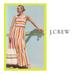 J. Crew Dresses | J. Crew Striped Multi Colored Tiered Maxi Sundress (Xs) B97 | Color: White/Yellow | Size: Xs