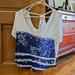 Jessica Simpson Tops | Great Summer Shirt | Color: Blue/White | Size: Xs