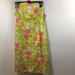 Lilly Pulitzer Dresses | Lilly Pulitzer Gidget Green Flip Flop Dress Sz 4 | Color: Orange/Pink | Size: 4