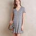 Anthropologie Dresses | Anthropologie/Dolan - Gray Knit Rib Dress, Small | Color: Gray | Size: S