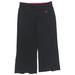 Adidas Pants & Jumpsuits | Adidas Clima Cool Athletic Crop Pants Womens Us S Uk 10 Eu 36 Pull On Black Pink | Color: Black/Pink | Size: S