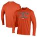 Men's Under Armour Orange Auburn Tigers Alumni Performance Long Sleeve T-Shirt