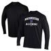 Men's Under Armour Black Northwestern Wildcats Alumni Performance Long Sleeve T-Shirt