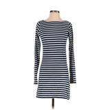 Brandy Melville Casual Dress: Blue Stripes Dresses