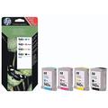 HP 940XL Original Ink Cartridges Multipack Combo Pack C2N93AE Black, Cyan, Magenta, Yellow, Officejet Pro 8000, 8500, 8500A, 8500A Plus