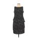 American Living Casual Dress - Sheath: Black Dresses - Women's Size 8