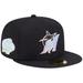 Men's New Era Black Miami Marlins Multi-Color Pack 59FIFTY Fitted Hat