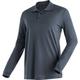 MAIER SPORTS Herren Polo Ulrich L/S 1/1 Arm, Größe M in Grau