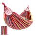 2 person cotton double decker hammock with portable handbag